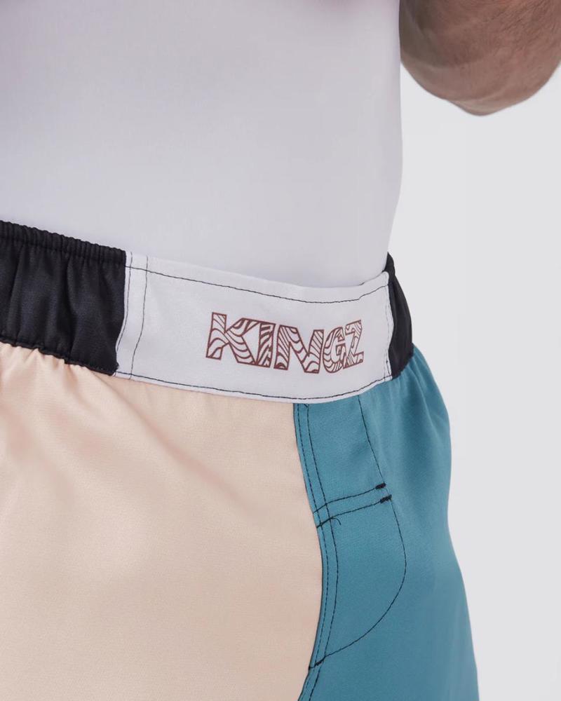 Kingz Flow Performance Series Shorts-blue